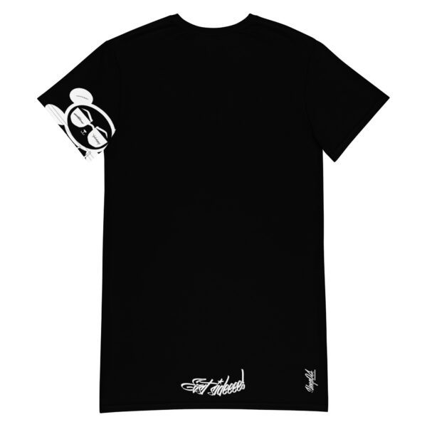 Smile White OG Panda East Sideeee! Nite Tee (Black) - Image 2