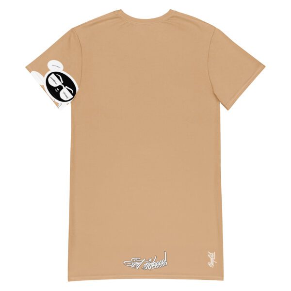 Smile White OG Panda East Sideeee! Nite Tee (Tan) - Image 2