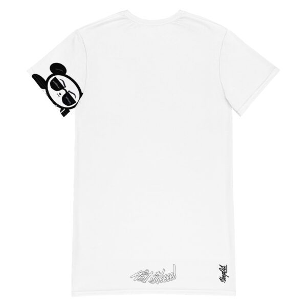 Smile Black OG Panda West Sideeee! Nite Tee (White) - Image 2