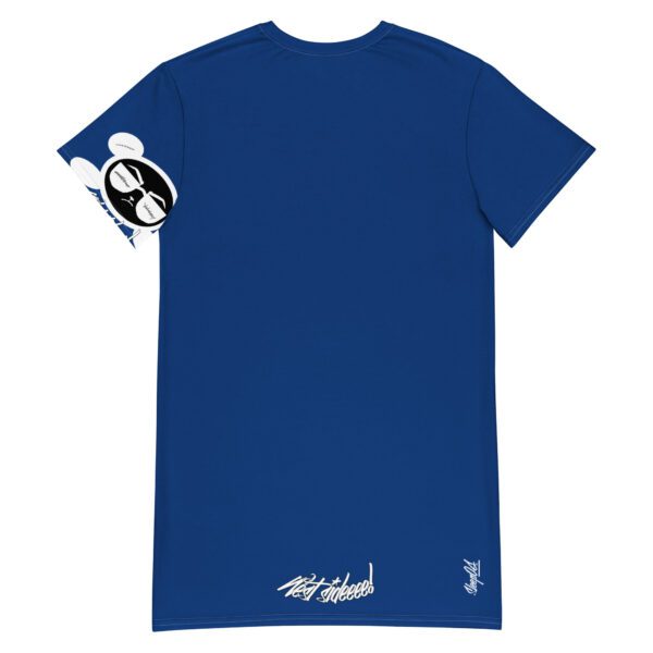 Smirk White OG Panda West Sideeee! Nite Tee (Blue) - Image 2