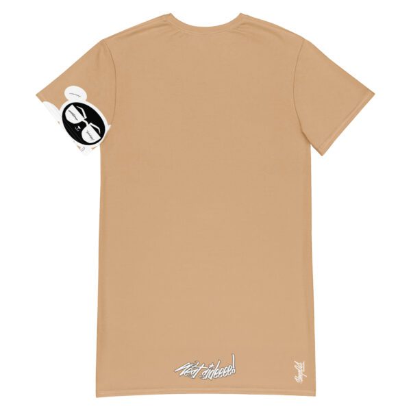Smile White OG Panda West Sideeee! Nite Tee (Tan) - Image 2