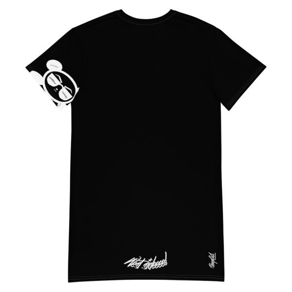 Smile White OG Panda West Sideeee! Nite Tee (Black) - Image 2