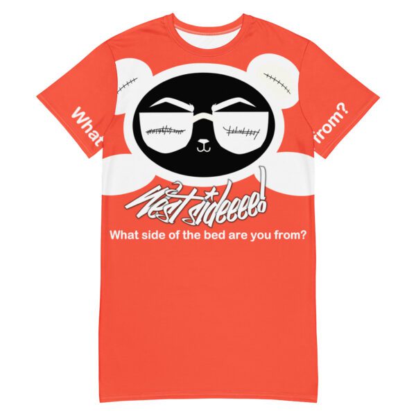 Smile White OG Panda West Sideeee! Nite Tee (Orange)