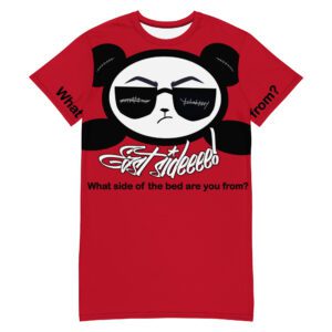 Red Nite-Tee East Smirk Black Panda