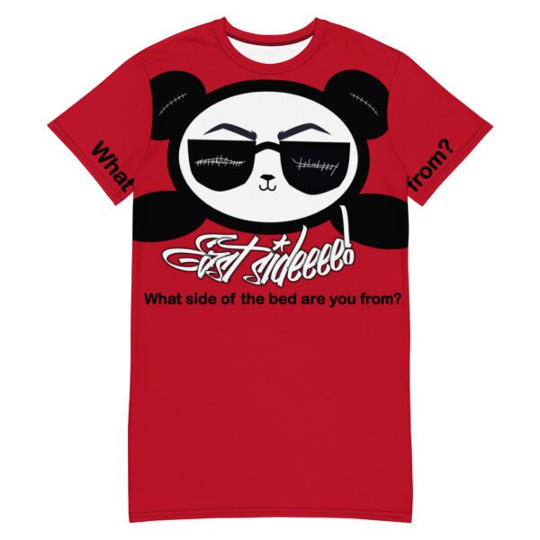 Smile Black OG Panda East Sideeee! Nite Tee (Red)