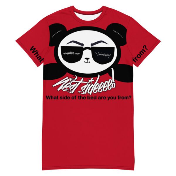 Smile Black OG Panda West Sideeee! Nite Tee (Red)