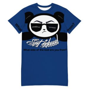Blue Nite-Tee East Smirk Black Panda