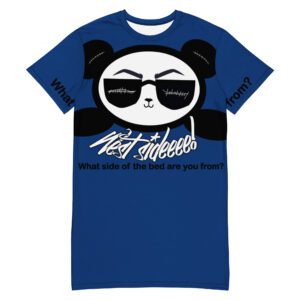 Blue Nite-Tee West Smile Black Panda