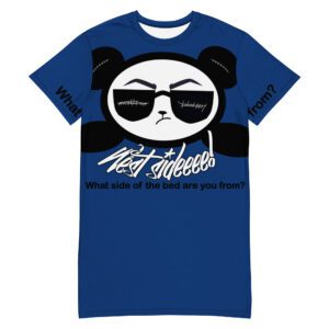 Blue Nite-Tee West Smirk Black Panda