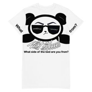 White Nite-Tee West Smirk Black Panda