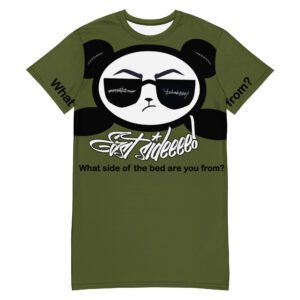 Green Nite-Tee East Smirk Black Panda
