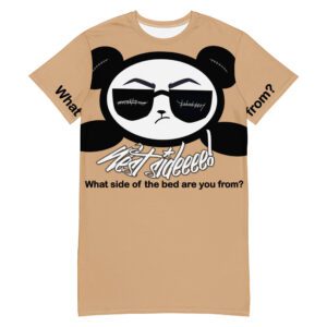 Tan Nite-Tee West Smirk Black Panda