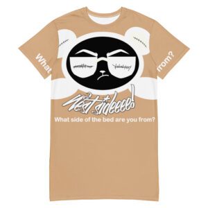 Tan Nite-Tee West Smirk White Panda