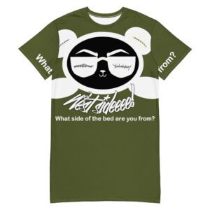 Green Nite-Tee West Smile White Panda