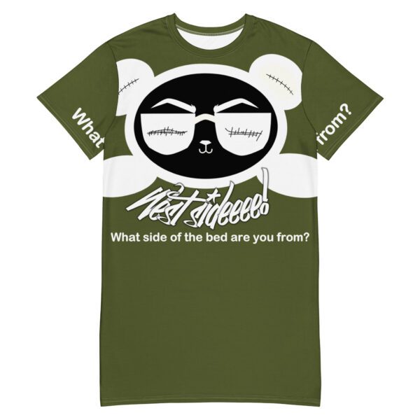 Smile White OG Panda West Sideeee! Nite Tee (Green)