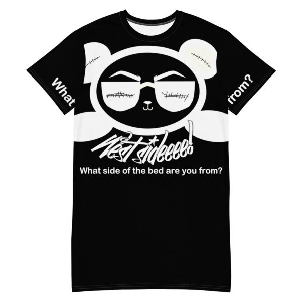 Smile White OG Panda West Sideeee! Nite Tee (Black)