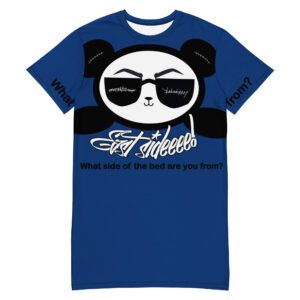 Blue Nite-Tee East Smile Black Panda