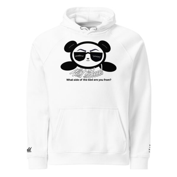Smile Black West Sideeee! OG Panda Hoodie (white)
