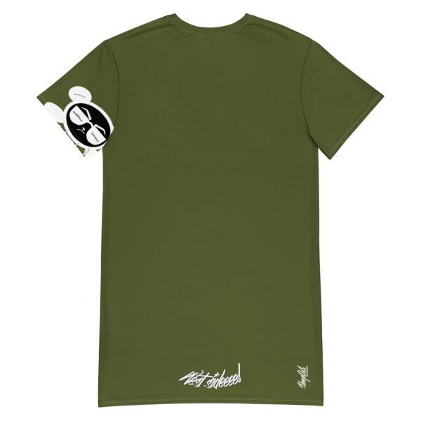 West Sideeee! White Smirk Nite Tee (Green) - Image 2
