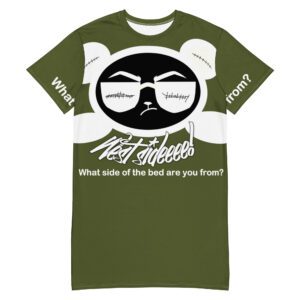 Green Nite-Tee West Smirk White Panda