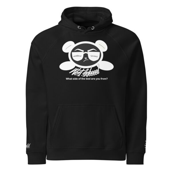 West Sideeee! White Smirk Hoodie (Black)