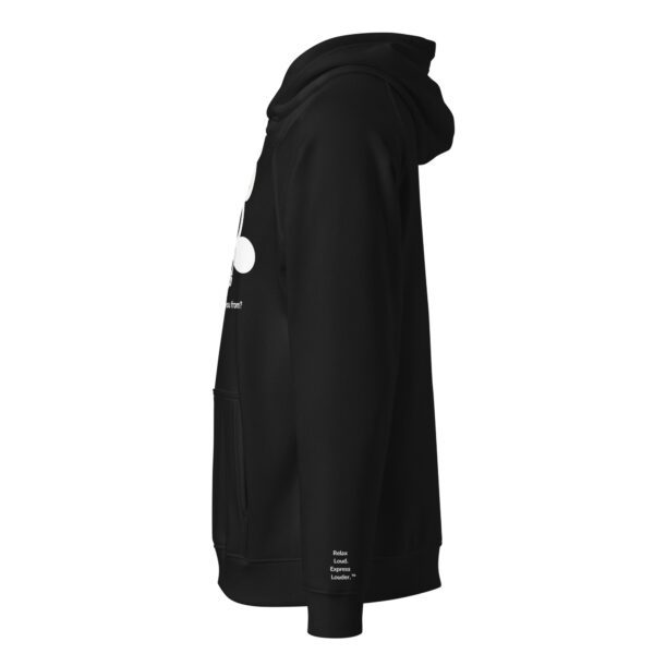 West Sideeee! White Smirk Hoodie (Black) - Image 3