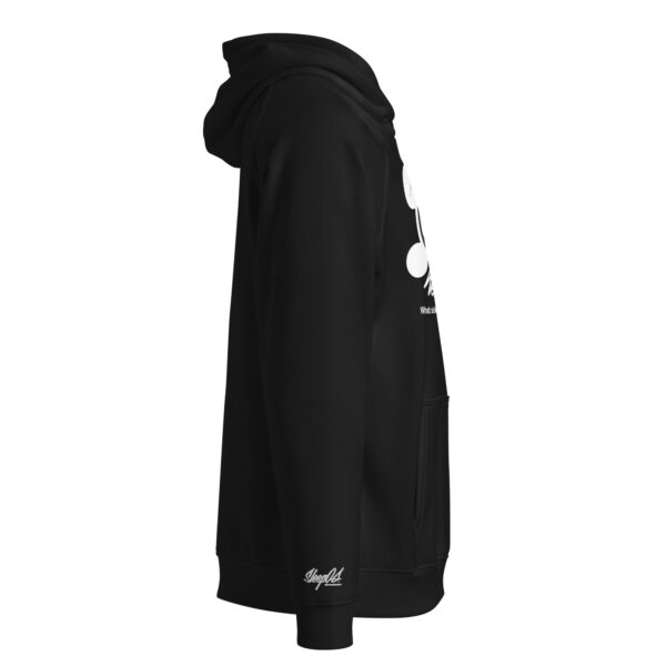 West Sideeee! White Smirk Hoodie (Black) - Image 2