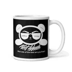 Black/White Mug West Smile (Double Sided Black/White Panda)